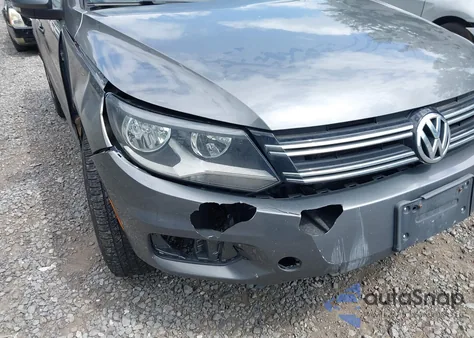 2016 Volkswagen Tiguan R-Line/S/Se/Sel from USA, damaged, VIN WVGBV7AX7GW585158